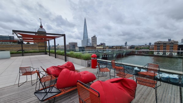 City of London atrium & rooftop