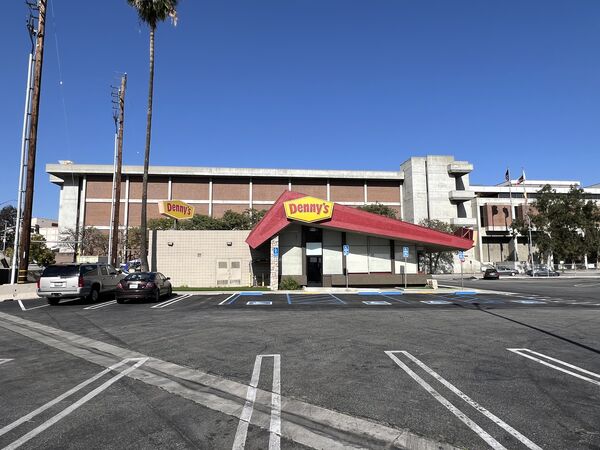 Downtown LA Denny's Diner