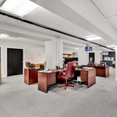 Mid Century Wooden Executive Suite