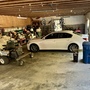Old Barn, Vintage Cars and Workshop