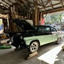 Old Barn, Vintage Cars and Workshop