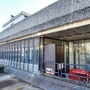 Brutalist underground car park
