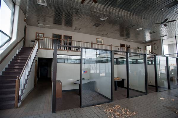 Empty Car Dealership
