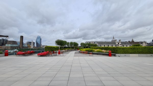 City of London atrium & rooftop