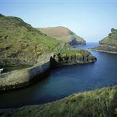 Boscastle harbour
