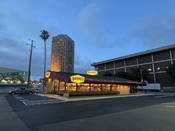 Downtown LA Denny's Diner