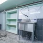 Retro Kitchen with Marble Ballroom