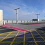 Wembley multi-storey car park top floor