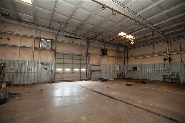 Empty Car Dealership