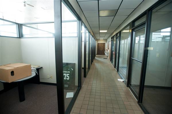 Empty Car Dealership