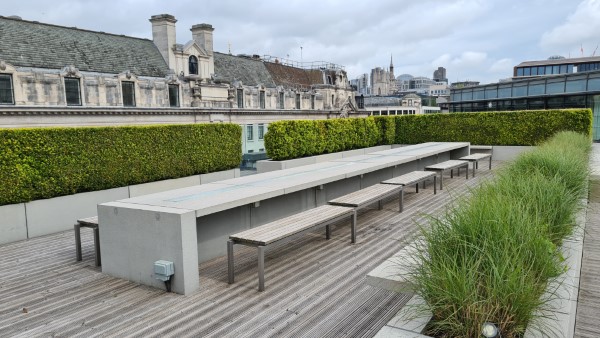 City of London atrium & rooftop