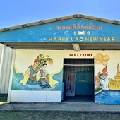 Warehouse at Wat Buddha Khanti of Atlanta 