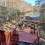 Log Home on Private Lake