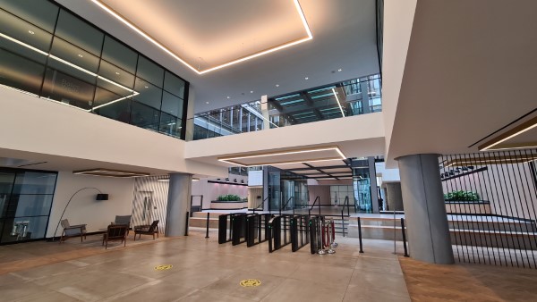 City of London atrium & rooftop