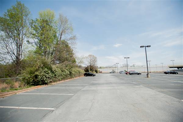 Empty Car Dealership