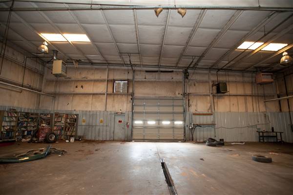 Empty Car Dealership