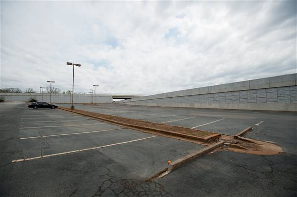 Empty Car Dealership