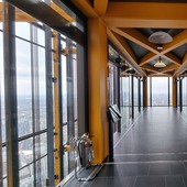 Empty Skyscraper Floor in the City