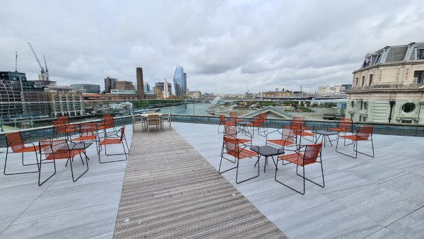 City of London atrium & rooftop
