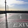 Wembley multi-storey car park top floor