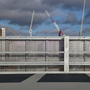 Wembley multi-storey car park top floor
