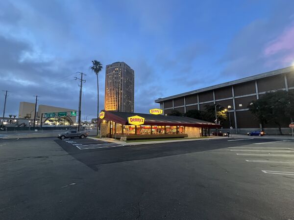 Downtown LA Denny's Diner