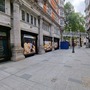 Pedestrianised European Street